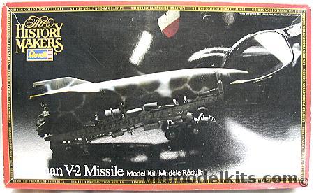 Revell 1/54 German V-2 Missile - With Trailer And Launcher - History Makers Issue, 8601 plastic model kit